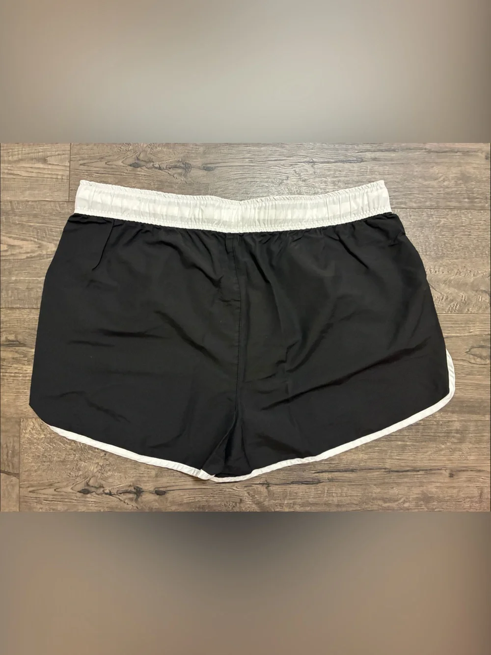Free People Right Hook Boxer Shorts - Size: XL - Color: Black w/White Trim EUC